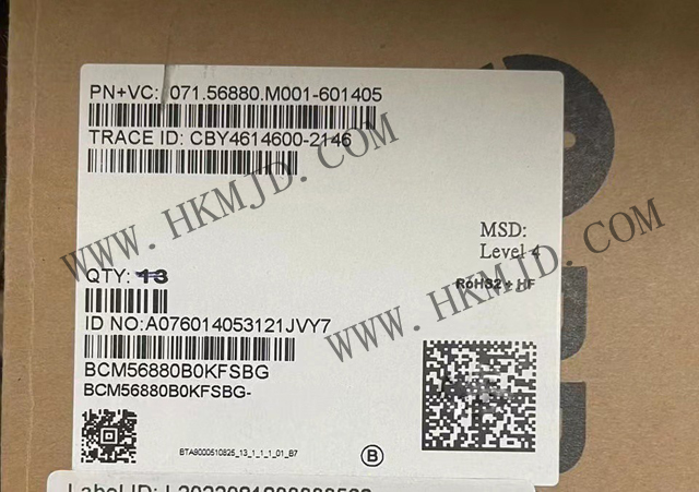 供應博通以太網(wǎng)交換機 BCM56880B0KFSBG 大容量 StrataXGS? Trident4