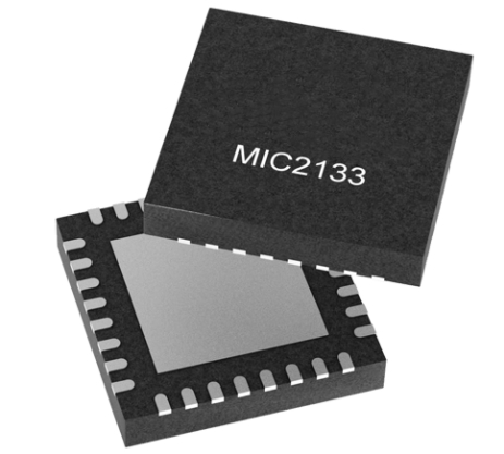Microchip MIC2133YML 75V，雙相同步降壓PWM控制器 32VQFN