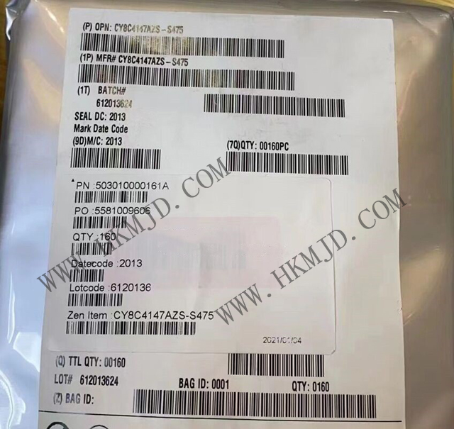 供應(yīng)32位單片機(jī) CY8C4147AZS-S475 汽車，AEC-Q100，PSOC? 4 CY8C4100S Plus 微控制器 IC