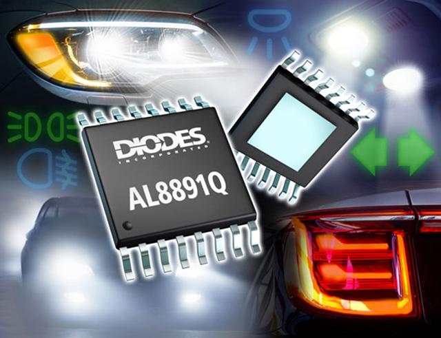 Diodes 公司宣布推出AL8891Q LED 驅(qū)動器，擴(kuò)大符合汽車標(biāo)準(zhǔn)的產(chǎn)品組合。