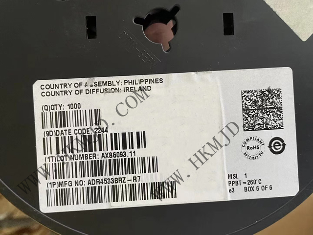 供應 ADI ADR4533BRZ 超低噪聲高精度 3.3V 電壓基準