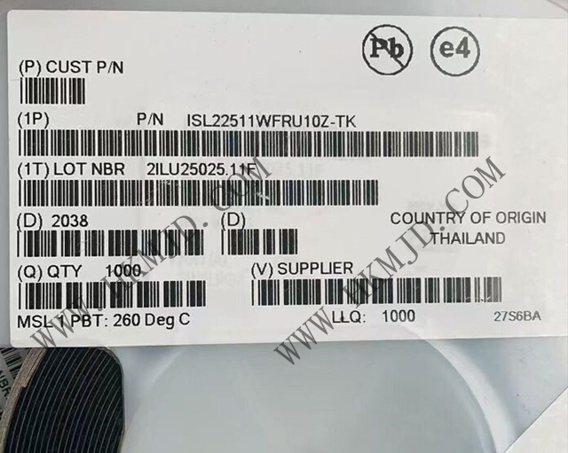 明佳達(dá)供應(yīng)Renesas（ISL22511WFRU10Z）XDCP? 數(shù)字電位計(jì)，助力高性能電子設(shè)計(jì)