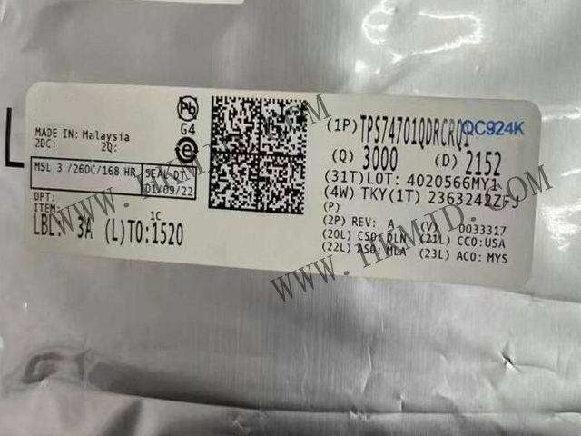TI TPS74701QDRCRQ1 汽車(chē)用 500mA 可調(diào)超低壓差穩(wěn)壓器