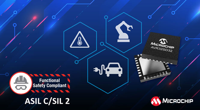 Microchip正式推出AVR SD系列入門級(jí)單片機(jī)（MCU），降低安全型應(yīng)用的系統(tǒng)成本和復(fù)雜性