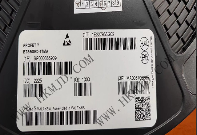 BTS50080-1TMA 英飛凌單通道高壓側(cè)電源開關(guān)，具有嵌入式保護(hù)功能