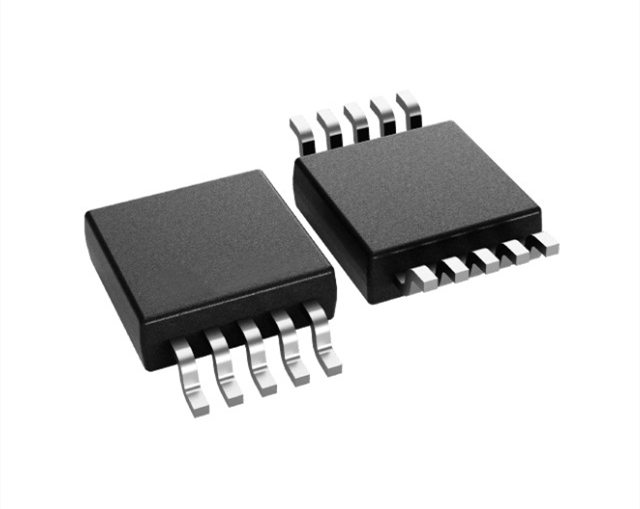 DAC7563SQDGSRQ1：2.5V、4ppm/°C 內部基準，汽車類、雙通道12位緩沖電壓輸出 DAC