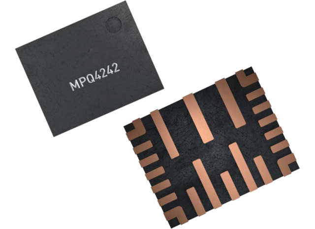 MPQ4242GVE-0000-AEC1：集成升降壓變換器的 5A、36V 、全集成 USB PD 解決方案